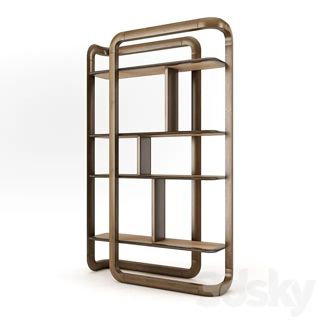 Ulivi Doom Bookcase 3D Model