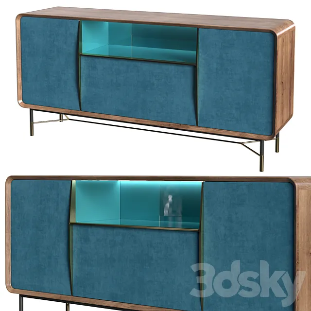 Ulivi Salotti Chantal Blue Sideboard 3DModel