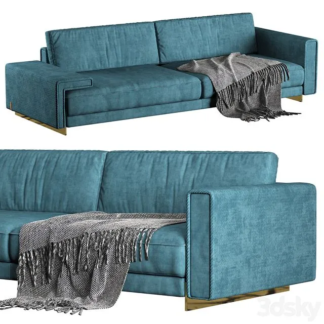Ulivi Salotti HECTOR BLUE Sofa 3D Model