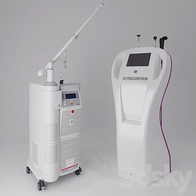 Ultracontour face & XS Dynamis 3D Model