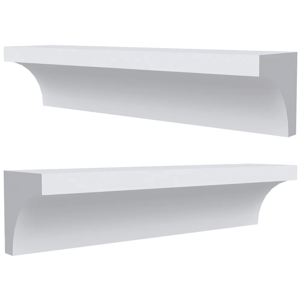 Ultrawood - Cornice CR 0012 W 3D Model