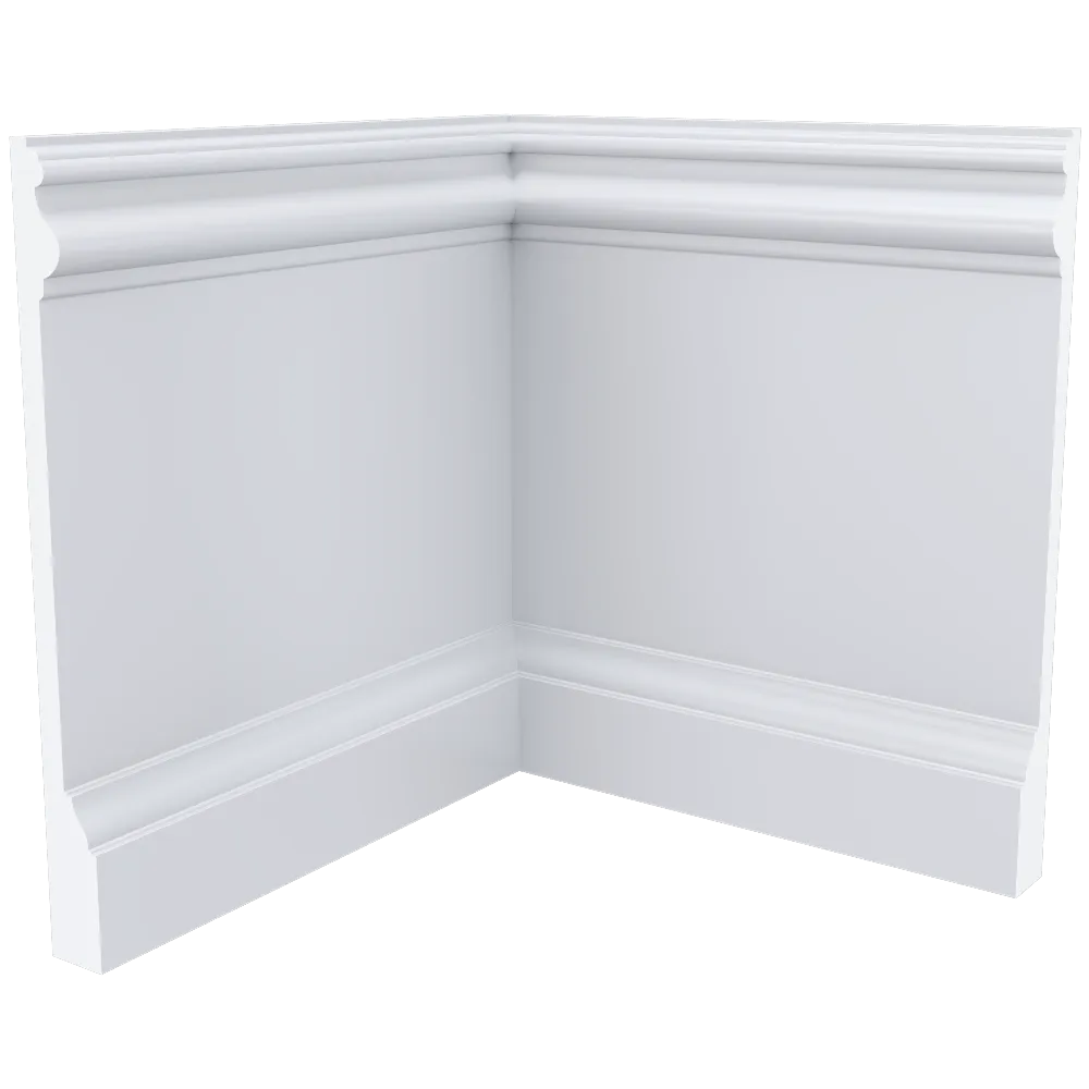 Ultrawood - Skirting board Base 5800 i 3D Model