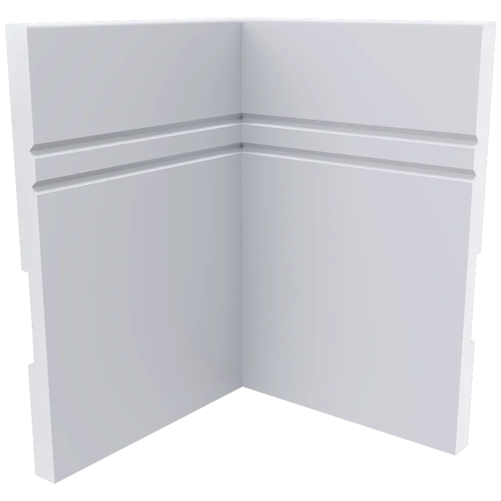 Ultrawood - Skirting board Base 5901 i 3D Model