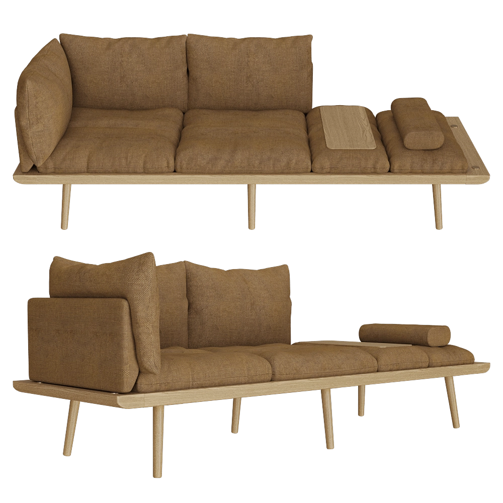 UMAGE - Lounge sofa Around 3 seater 3D Model