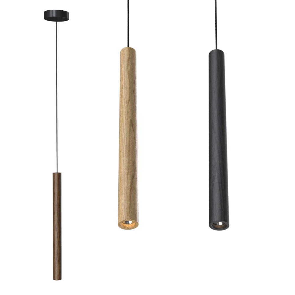 UMAGE - Pendant lamp Chimes tall 3D Model