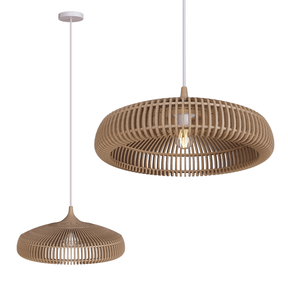 UMAGE - Pendant lamp Clava Dine Wood 3D Model
