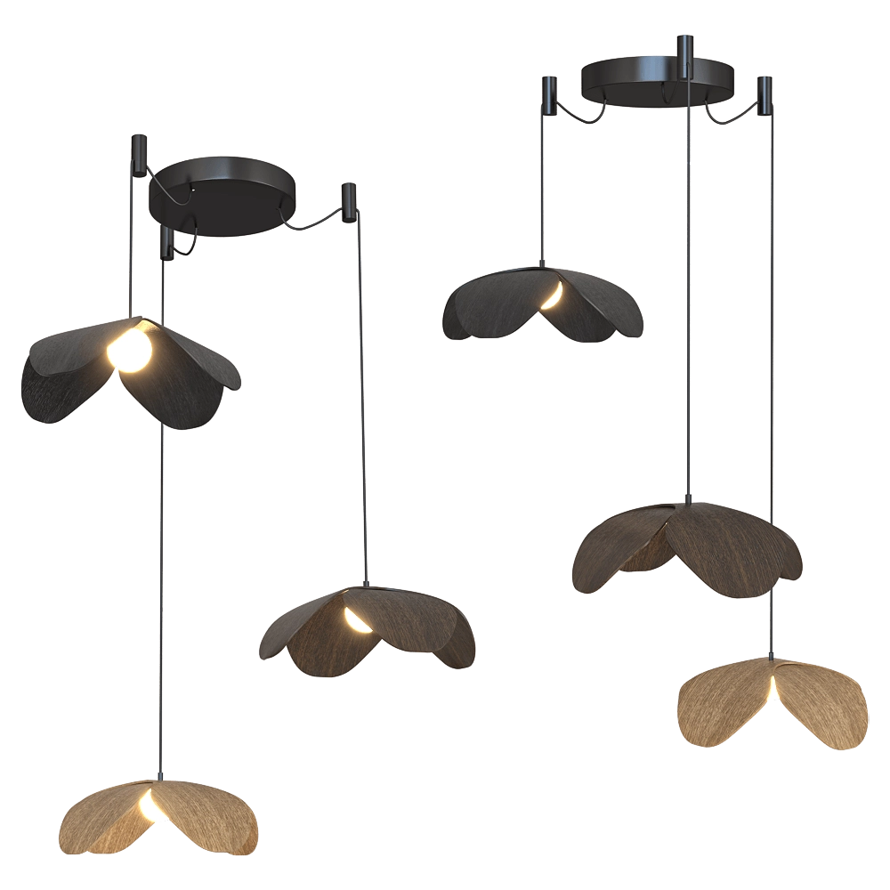 UMAGE - Pendant lamp Forget me not 3D Model