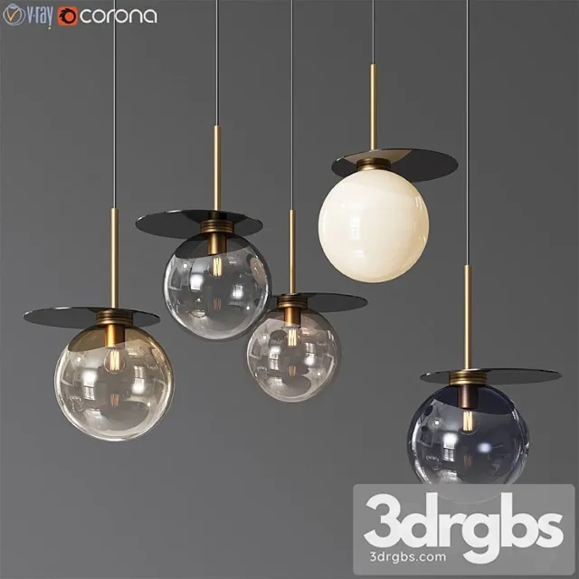Umbra Glass Pendant By Bomma 3D Model Free