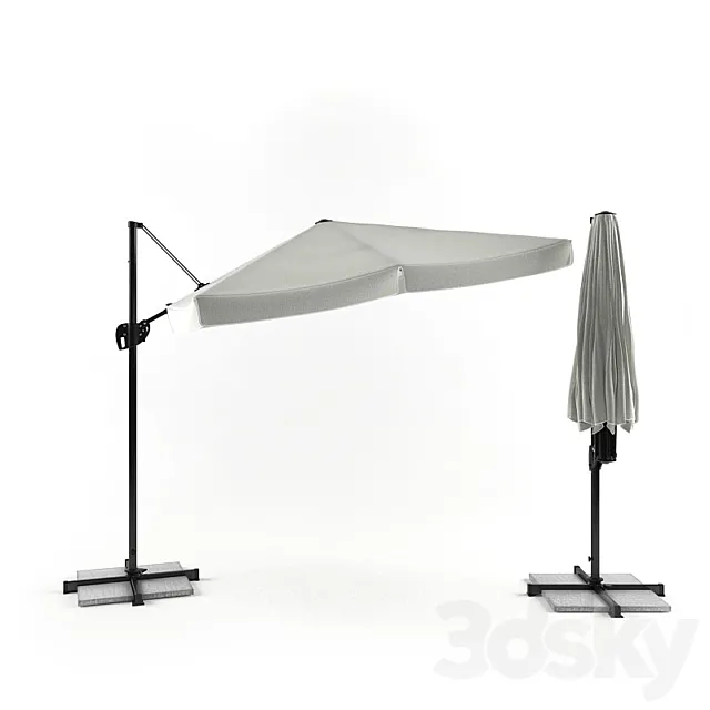 Umbrella rectangular 3DModel