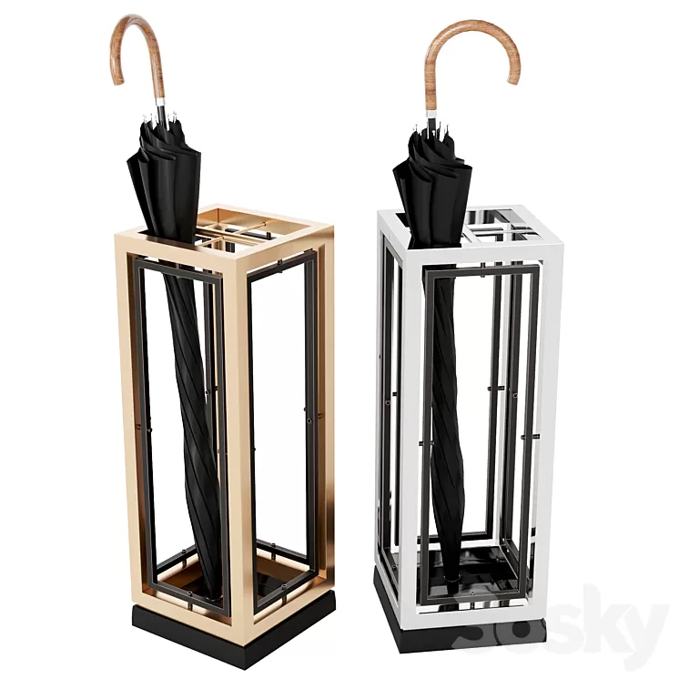 Umbrella stand Eichholtz 109307 Blackrock 3D Model Free