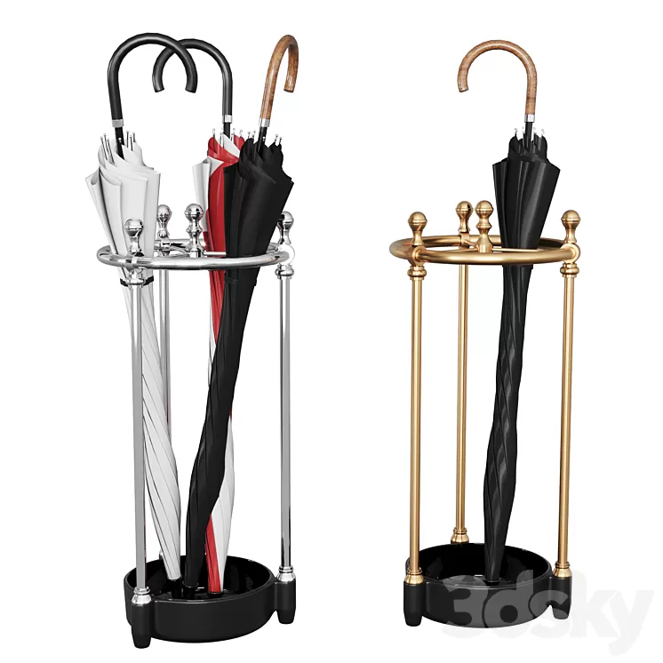 Umbrella stand Eichholtz 109309 Artman 3D Model