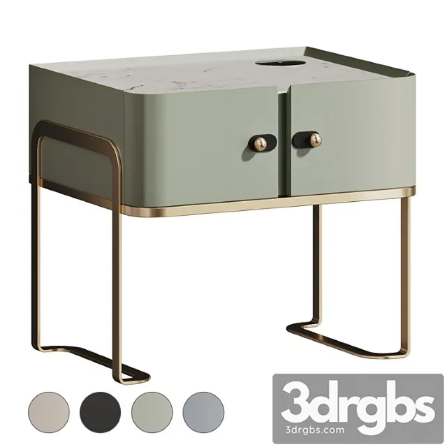 Umnaia Prikrovatnaia Tumba S Wi Fi Zariadkoi 3D Model Free