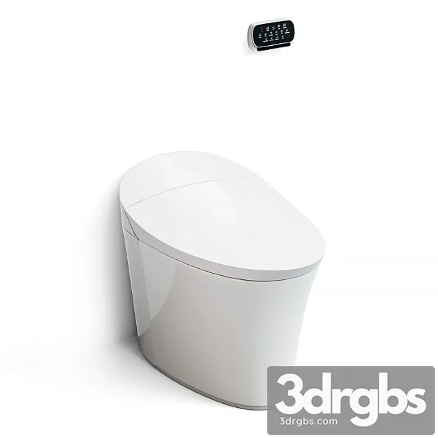 Umnyi Unitaz Kohler Veil Comfort Height 3D Model Free