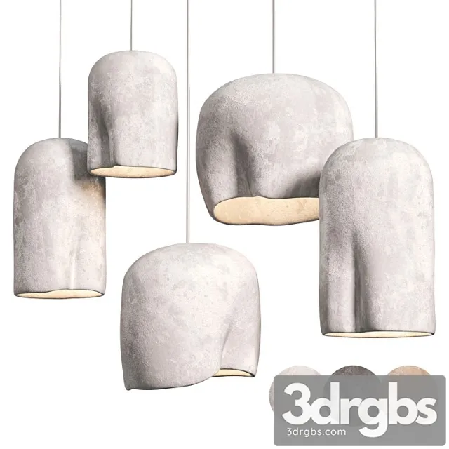 Unai Pendant Light By Arkossa 3 3D Model Free