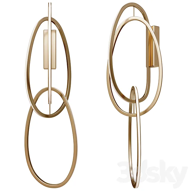 Unfolded Hanging RING 3D Model