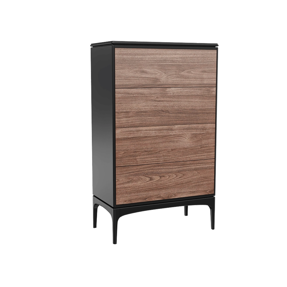 Unika - Tynd comod 4 drawers high 3D Model