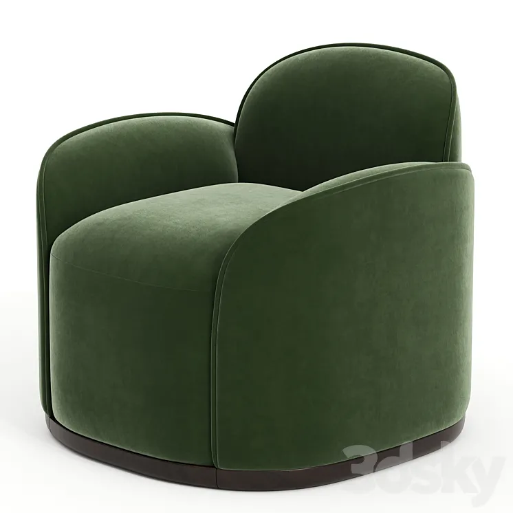 Unio Armchair 3D Model Free