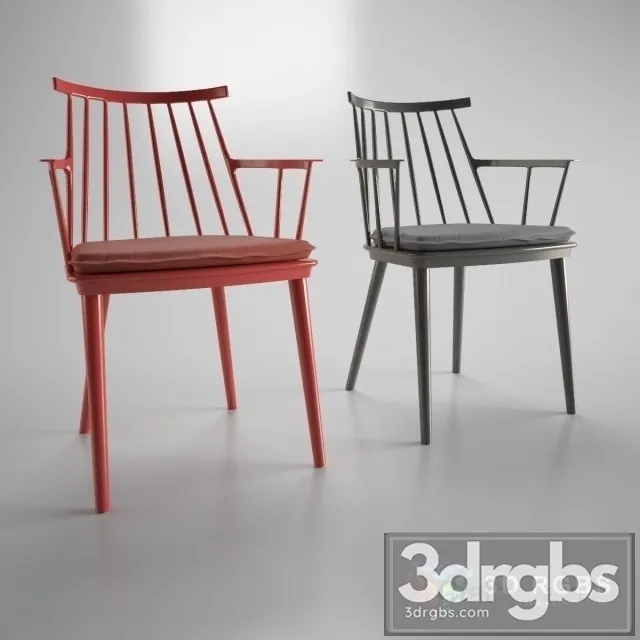 Union Dining Chair 3D Model Free