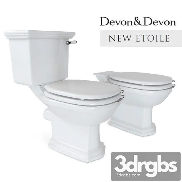 Unitaz New Etoile 3D Model Free