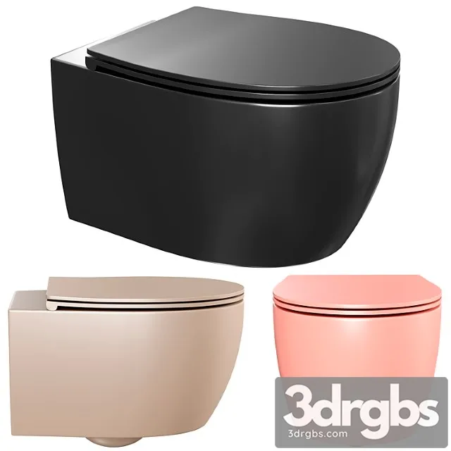 Unitaz Podvesnoi Allen Brau Fantasy 3D Model Free