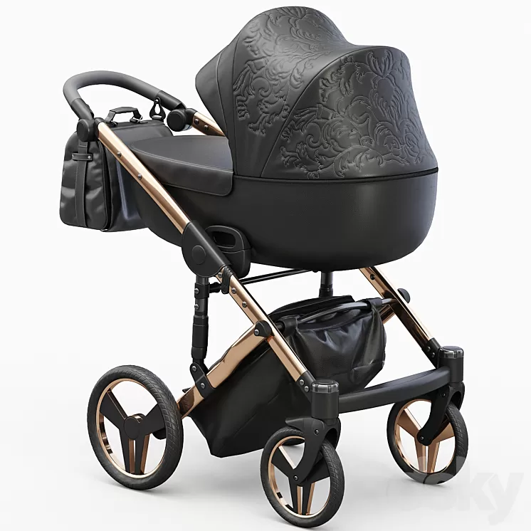 Universal baby carriage Junama Enzo Go 3D Model