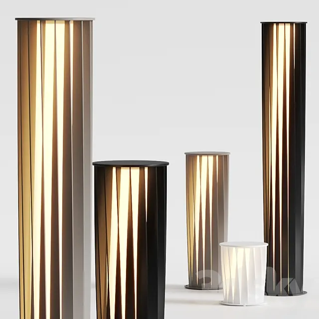 Unopiu Aton Floor Lamps 3DModel