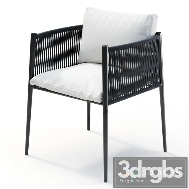 Unopiu Small Armchair Luce 3D Model Free