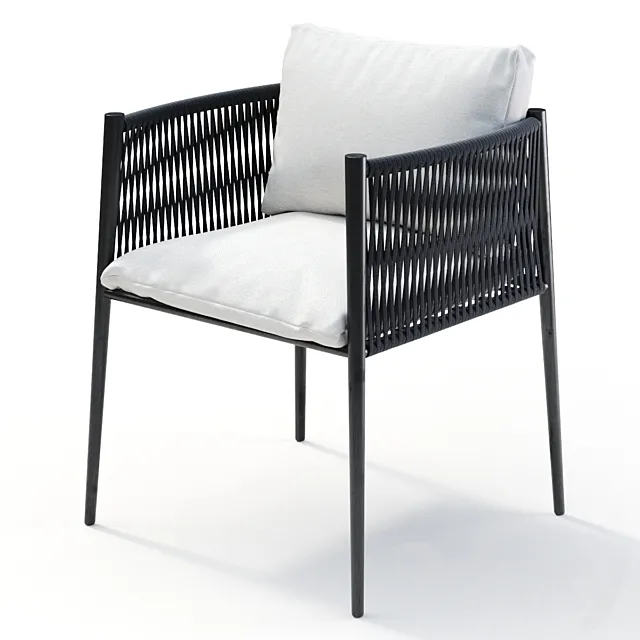 Unopiu Small armchair Luce 3D Model
