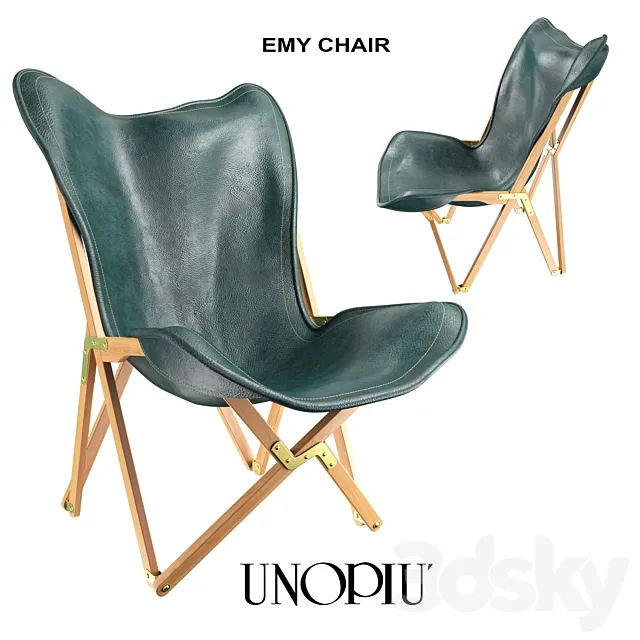 Unopiu_Emy_Chair 3D Model
