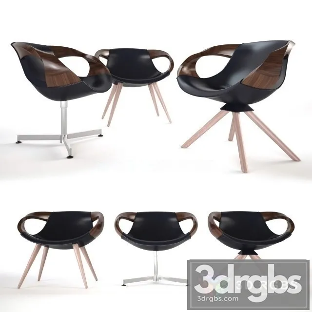 Up LLounge 917 Chair 3D Model Free