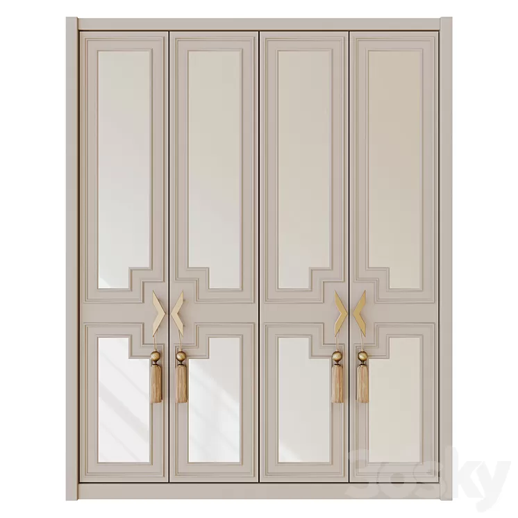 Сupboard set 01 3D Model