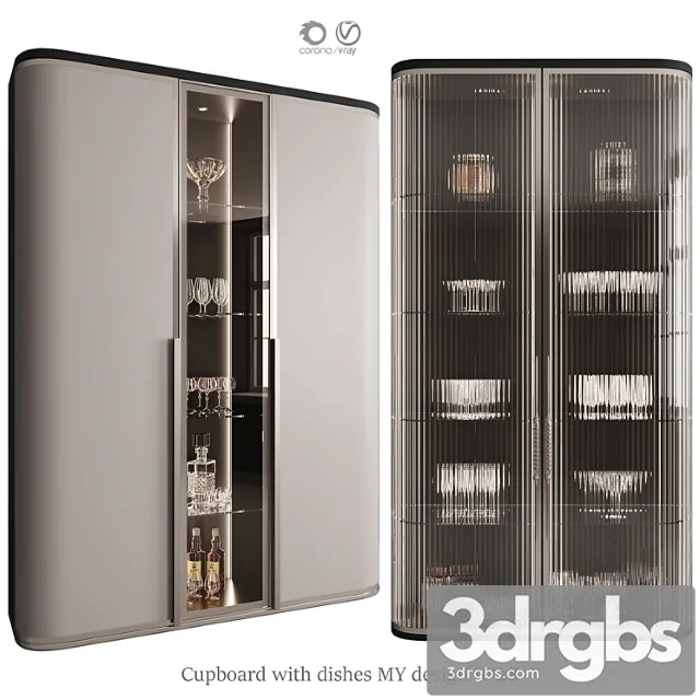 ?upboard with dishes my design ?28