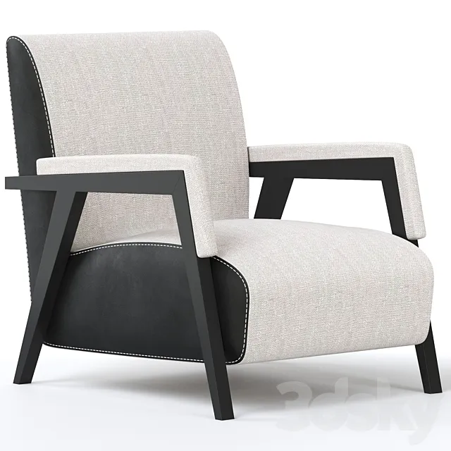Upholstered armchair 3DModel