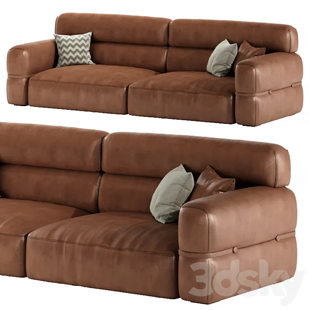 Upholstered Sofa Wayfair 3D Model