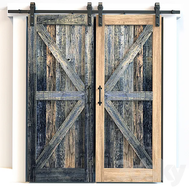 Upper (sliding) doors 1 3D Model