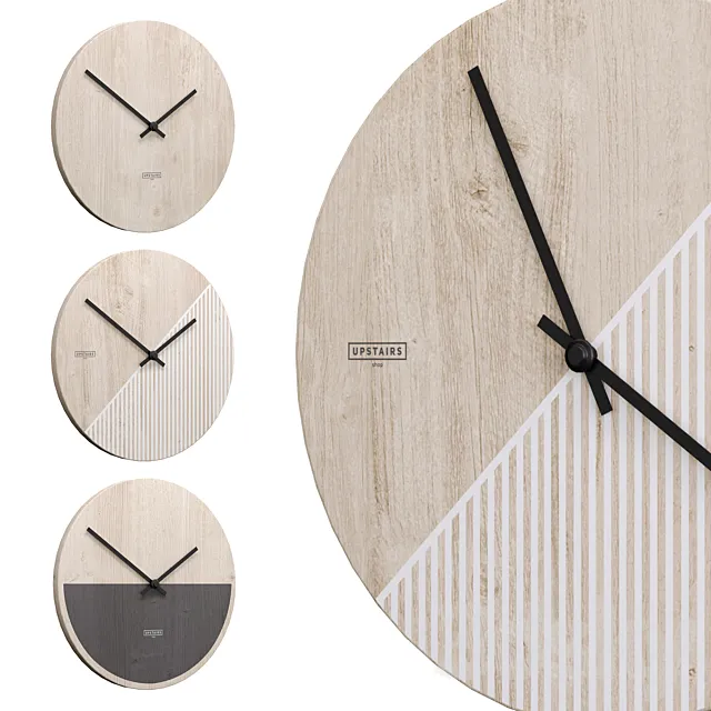 Upstairs wall clock 3DModel