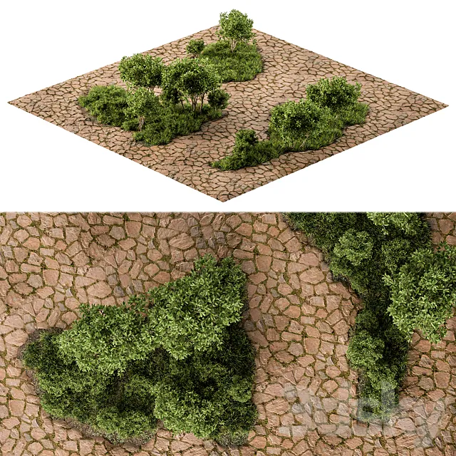 Urban and Environment Element Set 49 3D Model