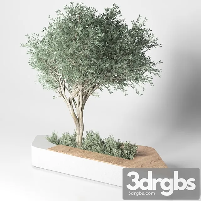 Urban furniture 015 3D Model Free