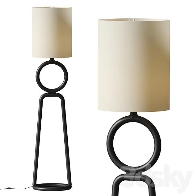 Urban Outfitters - Shana Floor Lamp 3DModel