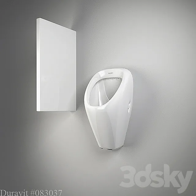 Urinal Duravit 3DModel