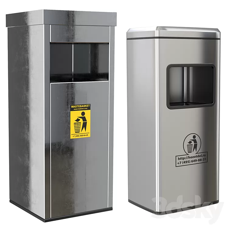 Urn Madrid and Mersin 3D Model