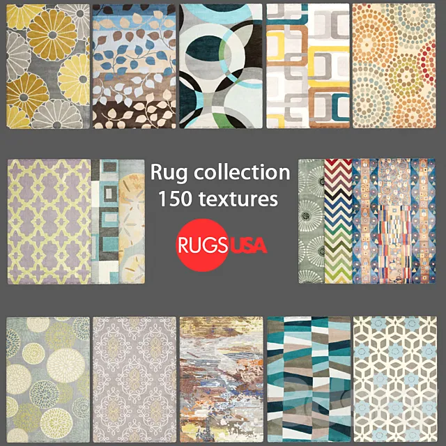 Usa Rugs 1 3D Model