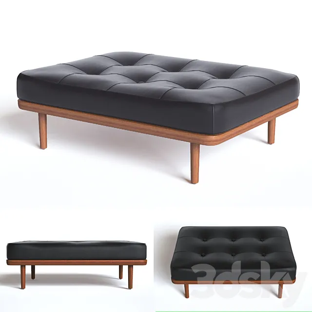 UTILITY OTTOMAN 3D Model