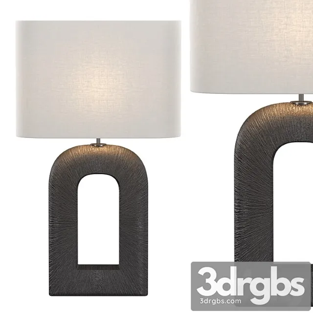 Utopia Large Combed Table Lamp 3D Model Download