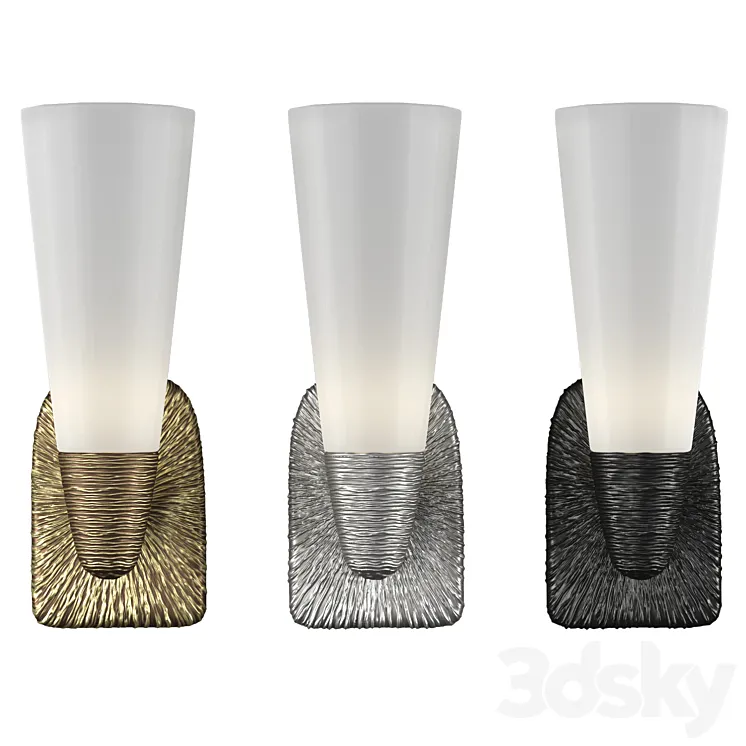 Utopia Single Bath Sconce by Kelly Wearstler 3D Model Free