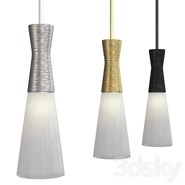 Utopia Small Pendant by Kelly Wearstler 3D Model