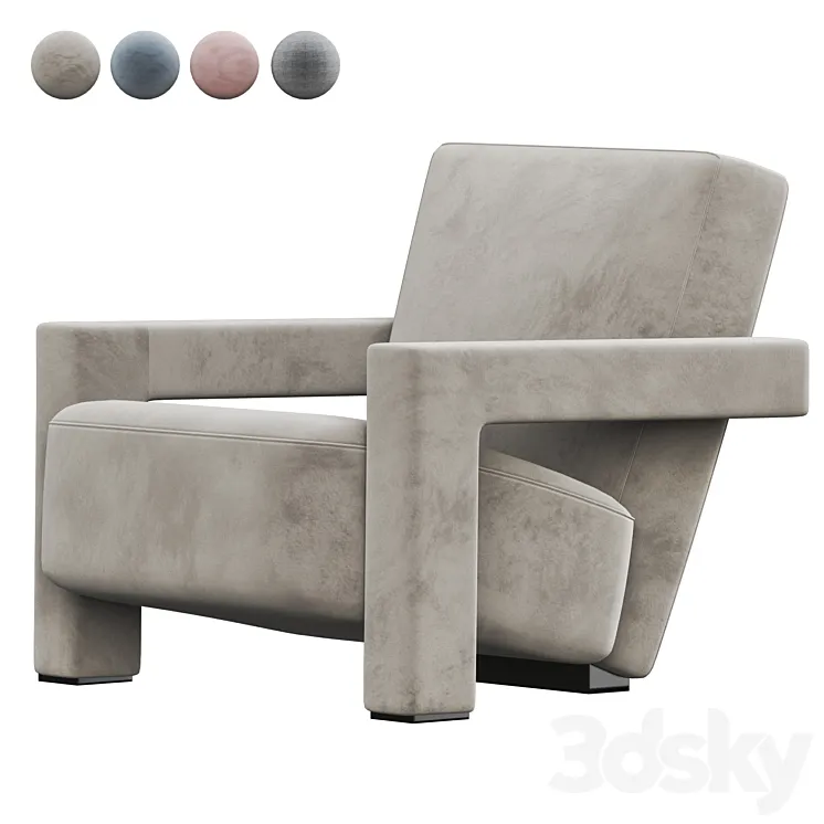 Utrecht armchair 3D Model Free