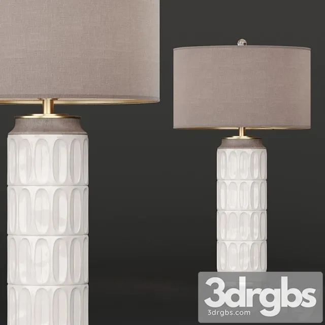Uttermost athilda table lamp 3D Model Free