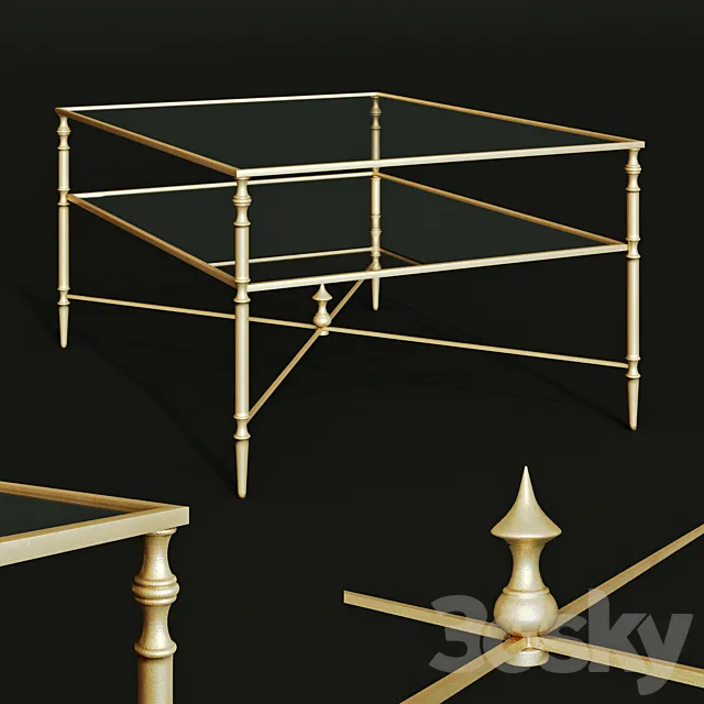 UTTERMOST coffee table 3D Model