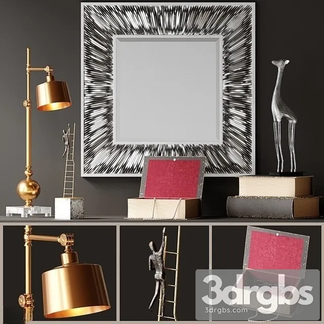 Uttermost Decor Set 3D Model Download